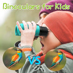 Scotamalone Kids Binoculars Shock Proof Toy Binoculars Set for Age 3-12 Years Old Boys Girls Bird Watching Educational Learning Hunting Hiking Birthday Presents