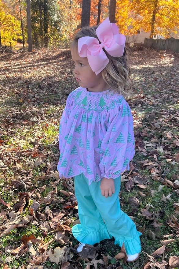 Wee Ones Girls' Plain Wrap Classic Grosgrain Hair Bows on a WeeStay No-Slip Hair Clip, Handmade, King, Light Pink