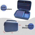 LTGEM Case Compatible with GiiKER Super Slide Puzzle Games, Blue