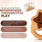 Wooden Toy for 6–12 Month Old Baby | Montessori Rattle | Toys for Baby Boy & Girl