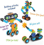 Learning Resources Gears! Gears! Gears! Robots in Motion Building Set - 116 Pieces, Ages 5+, Robot Toy, STEM Toys for Kids, Robots for Kids