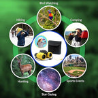 Kids Binoculars Best Gifts for 3-12 Years Boys Girls High-Resolution Optics Shockproof Mini Compact Binocuolar Toys Folding Small Telescope for Bird Watching Camping Outdoor Play