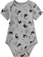 Baby Bodysuit and Pant Set 10-pcs Cotton Soft Newborn Boy Girl Clothes Outfits