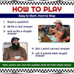 Trivia Card Game – Family Games for Adults & Teens, Hilarious Party Games for Family Game Night Fun, Educational & Challenging Trivia Cards & Adult Gifts for Birthdays & Celebrations