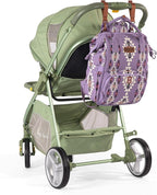 Wrangler Diaper Bag Backpack Aztec Travel Backpack Purses Western Multi-Function Baby Bags for Mom with Waterproof Insulated Pockets