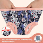 MooMoo Baby 8 Packs Potty Training Pants Cotton Absorbent Training Underwear for Toddler Boy and Girls 2T-9T