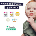 Pura Hypoallergenic Diapers Size 2 (7-13 lbs) Monthly Pack, Totally Chlorine Free, Wetness Indicator, Suitable for Sensitive Skin, Soft Organic Cotton Comfort, Overnight, 6 Packs of 29 (174 Diapers)