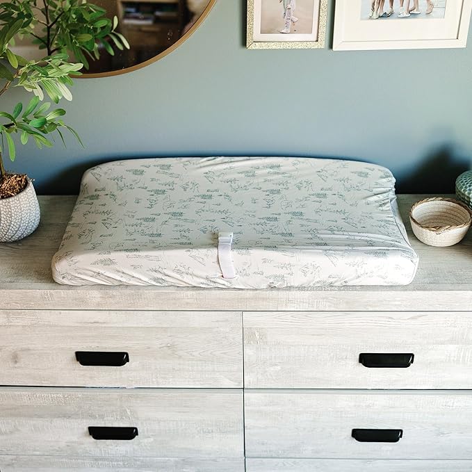 Baby Changing Pad Cover 2-Pack for Boys, Girls (Arctic Journey) - Premium Fitted Sheets Baby Diaper Changing Table Cover - Buttery Soft Cotton Blend