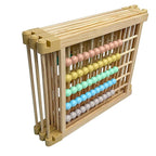 Wooden Playpen Extra Large for Toddlers and Babies - Under The Sea Theme Toy Desighn - (8/10) Wood Panels - Foldable and Adjustable Baby playpen - Extra Large Baby playpen (8-Panels)