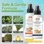 Dog Behavior Training Kit – 2-Pack No Chew Spray + Potty Training Spray – 2×150ml Behavior Correction Set for Puppies & Adult Dogs – Safe & Natural Indoor/Outdoor Training Aid