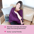 Bamboobies Breastfeeding Shawl - Nursing Cover for Breastfeeding - Ultra-soft