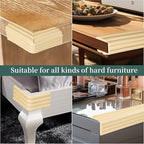 Corner Protector for Baby, Widen Edge Protector with Adhesive Backing, Baby Proofing Edge Corner Protectors Self Adhesive Furniture Corner Guard Bumper for Table, Desk, Fireplace (White, 16.4ft)