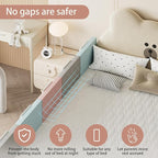 Bed Rail Guards for Toddlers, Adjustable Bed Rails with Safety, Bed Side Rails for Twin, Full, Queen Bunk Size (Grey, 1 Pack)