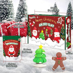 ifergoo Air Dry Clay for Kids - Christmas Modeling Clay Kit, 6 Christmas Molding Designs, Creative Sculpting Activity Kit with Tools & Tutorials, DIY Art Craft Gifts for Girls and Boys