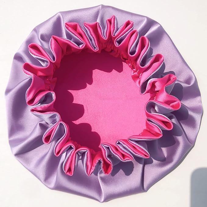 AKISS Baby Infant Newborn Toddler Satin Silk Hair Bonnet for Baby Girl Boy Sleeping Kids Cap Hat