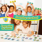 Sequencing Puzzle Cards,Sequence Board Game for Kids,Speech Therapy Materials for Autism,Storytelling,Social Skills,Sentence Building,Toddler Puzzles,Learning Activities,Classroom &Homeschool