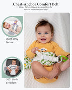 Changing Pad Strap – Soft, Adjustable & Secure Anti-Escape for Infants 0-24 Months. Universal Fit for Changing Pads & Changing Tables, Easy-Clean Fabric. Comfortable & Portable (Green)