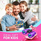 Girls Toys Age 3-7: LET'S GO! Compact Bird Watching Binoculars for Kids Ages 3 4 5 6 7 Year Old Girl Boy Gifts Idea Outside Travel Educational Toy for Kid Preschool Toddler Easter Stuffers