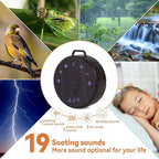 Sound Machine White Noise Machines for Home and Travel, Portable Sound Machine for Sleeping Adults & Baby