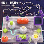 Science Kits for Kids - STEM Kits for Kids, Electronics Exploration Kit, Over 150 Projects, 14 Circuit Parts, STEM Educational Toy Gifts for Kid Boys Girls Ages 3 4 5 6 7 8 9 10 11 12