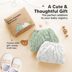 2-Pack Organic Changing Pad Covers for Girl, Boy, Neutral - 100% Cotton Changing Table Pad Cover, Soft Baby Nursery Diaper Changing Pad Sheets, Contour Changing Pads Liners,Change Pad Cover (DinoDood)