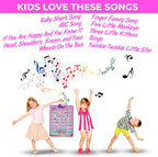 Pinkfong BabyShark Alphabet & Number Learning Toy for Girls Pink Edition | PinkFong Official Song Musical Mat | Best Birthday 1 Year Old Toys | Baby Shark Toys for Toddlers 1-3 | Baby Shark Games