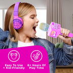 Move2Play, Kidz Bop Karaoke Microphone | The Hit Music Brand for Kids | Toy for Girls & Boys Ages 2, 3, 4, 5, 6, 7, 8+ Years Old | Gift & Birthday Present