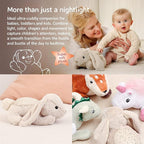 Cloud b Calming Nightlight Star Projector | Gentle Brightness | 3 Colors | 3 Constellations | Auto-Shutoff | Bunny