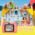 Kids Camera, 1080P Portable HD Digital Camera with 32G SD Card, Birthday Gifts for Girls 3 4 5+ Year Old