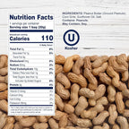 Gratify Bamba Peanut Butter Snacks for Families - All Natural Peanut Butter Corn Puffs Snacks ( 24 pack 0.7oz bags) - Made with 4 Simple Ingredients