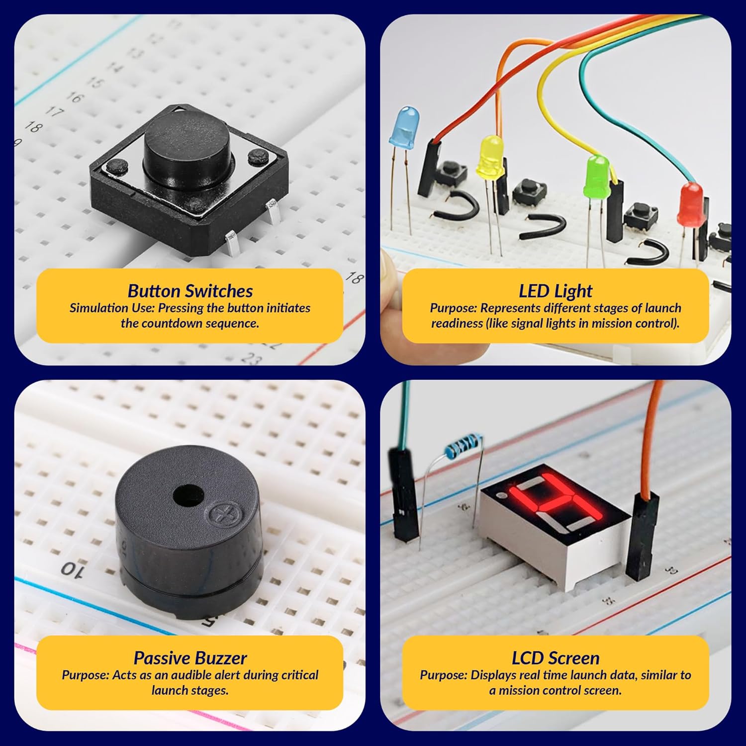 LINGO Countdown to Launch STEM Coding Kit - Build, Code & Explore Rocket Launch Concepts - Science Kits for Kids Ages 13+ Years for Birthdays & Holidays