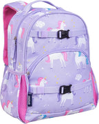 Wildkin ECO rPET 15-inch Kids Backpack – Sustainable, Padded, Adjustable – Unicorn