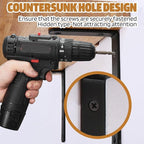 12 Pcs Furniture Wall Anchors Anti Tip Baby Proofing for Safety Securing 400 lbs Dresser Bookcase to Wall Heavy Duty Furniture Anchors Kit for Cabinet Dresser Bookshelf (12 Pack)