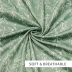 Green Sage Nursing Pillow Cover, Breastfeeding Pillow Slipcover for Baby Girls/Boys, Soft Snug Fits On Newborn Feeding Pillow Case