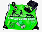 Adventure Kidz Outdoor Exploration Kit, Children’s Binoculars with Case, Flashlight, Compass, Whistle, Magnifying Glass, Backpack. Great Kids Gift Set for Camping, Hiking, STEM and Pretend Play