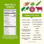 Serenity Kids 6+ Months Baby Veggie Puffs Toddler Snacks - Grain & Gluten-Free No Added Sugar - Organic Cassava Broccoli & Spinach - 1.5 Oz, 6 Pack