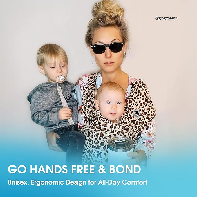 Original Baby K'tan Baby Carrier: #1 Easy Pre-Wrapped, Soft, Slip-On, No Rings, No Buckles | 5 in 1 Baby Sling Gift | The Best Hands Free Infant Wrap For Newborn to Toddler up to 35lb (See Size Chart)