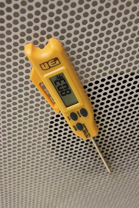 UEi Test Instruments PDT650 Folding Pocket Digital Thermometer,Yellow