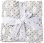 Ultra-Soft Baby Blanket - Lightweight & Breathable, Neutral Newborn Designs, Cloud Baby Crib, Infant, Toddler - 47"x47" Large