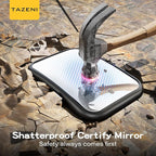 Baby Car Mirror for Baby Hook Clip Design Never Shake Baby Mirror for Car Seat Mirror Rear Facing Newborn Essentials Easy Install Back Seat Mirrors for Car Clear View ShatterProof Crash Tested