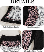 Mioglrie Baby Girls Pants Toddler 3 6 9 12 18 24 Months Leggings Newborn Girls Flared Leggings Infant Bell Bottom Pants