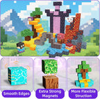 Magnetic Building Blocks Construction Set, Educational STEM Toy (Portal-Theme)