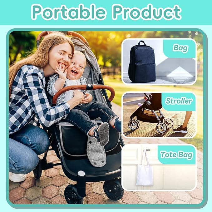 Baby Healthcare and Grooming Kit, 20 in 1 Portable Baby Safety Care Set with Hair Brush Comb Nasal Aspirator Electric Nail Trimmer Set Baby Essentials kit for Newborn Boys Girls (Green 20 in 1)