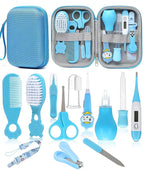 Baby Healthcare and Grooming Kit, Safety Newborn Nursery Baby Care Kit, with Hair Brush Comb, Nail Clipper, Thermometer, Pacifier Clip, Baby Registry Search, Baby Girl Boy Newborn Essentials