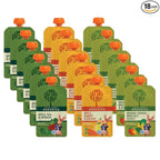 Peter Rabbit Organics Fruit Vegetable, Squeezable Pouches, 4 Ounce (Pack of 18)