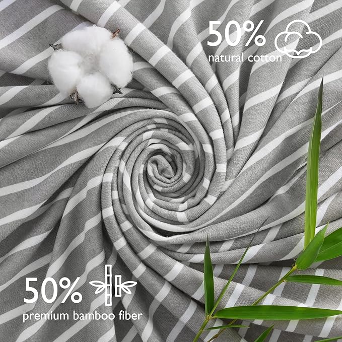 Momcozy Baby Hooded Towel, 2 Pack Cotton Bath Towel for Boy or Girl, Super Soft Baby Towel with Original Design, Shower Gifts for Newborn (28 X 28 Inch, Starry Sky)