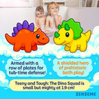 Bath Bombs for Boys with Mini Toy Ducks Inside – Kids Bath Bombs Powder - Bubble Bath for Kids – Bathtime Experiment Kit Mix - Blast of Foam & Colour Surprise – Gift Set of 4