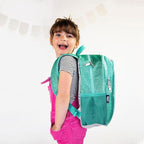 Wildkin 15-inch Kids Backpack – Durable, Padded, Adjustable for School & Trave (Blue Glitter)