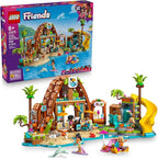 LEGO Friends Family Vacation Beach Resort Pretend Play Building Toy - Adventure Storytelling Playset with Dolphin Toys and Sea Turtles - Creative Birthday Gift Idea for Girls & Boys, 8+ - 42673