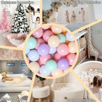 GOGOSO Ball Pits Balls for Toddlers Pack of 50 100 200 Plastics Shape Ball Non-Phthalate Non-BPA Non-Toxic 2.2-Inch Crush Proof Play Balls